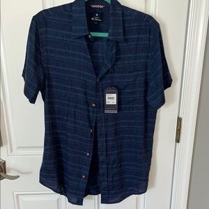 Navy Blue Men's Shirt